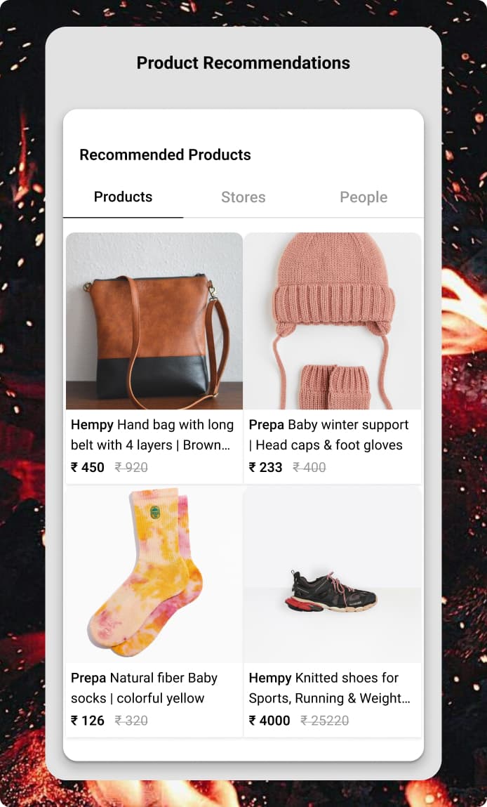 Show case your Products in Recommendations
