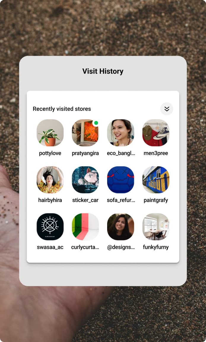 Be always available in Visit History